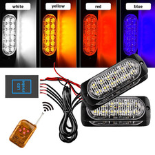 4X 12 LED Car Truck Emergency
