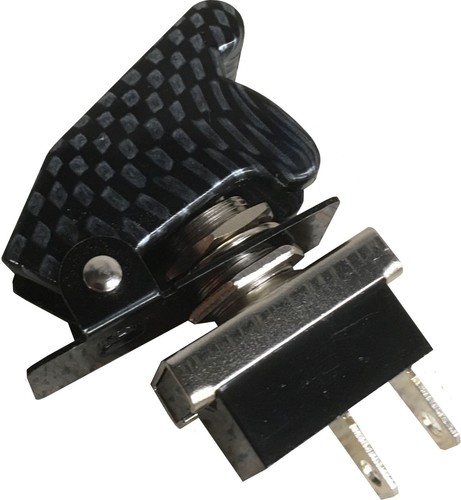 12v carbon off toggle - carbon, on/off